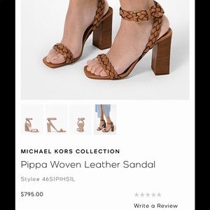 Michael Kors Collection , brown , 37.5 , sandals , leather
